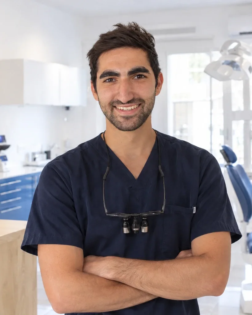 Portrait du Dr Sacha Perez.